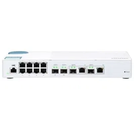 QNAP QSW-M408-2C Switch de red gestionable 12 puertos Blanco